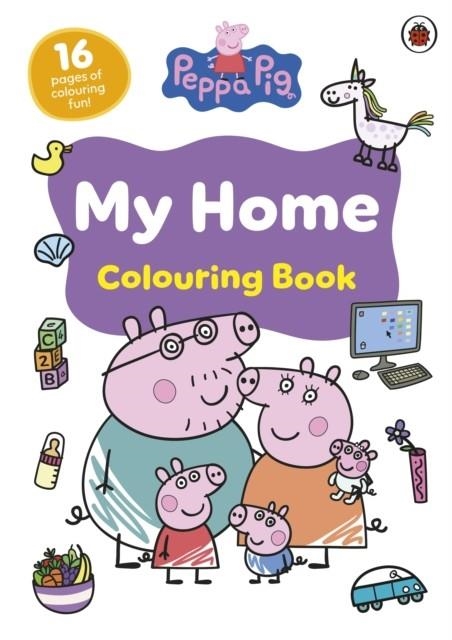 PEPPA PIG: MY HOME COLOURING BOOK | 9780241782378
