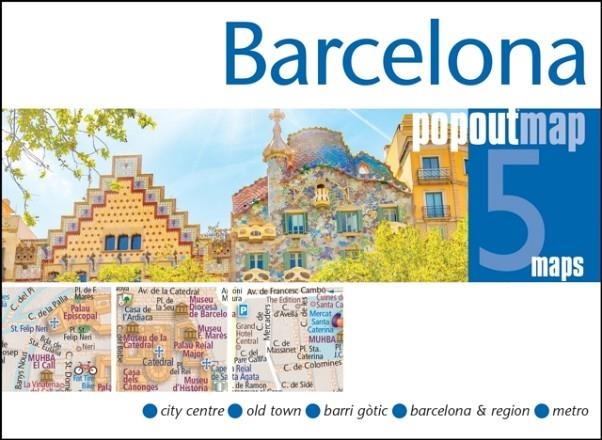 BARCELONA POPOUT MAP | 9781917131735