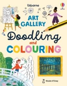 ART GALLERY DOODLING AND COLOURING | 9781836042310 | ROSIE DICKINS
