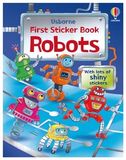 FIRST STICKER BOOKS ROBOTS | 9781835409510 | ALICE BEECHAM