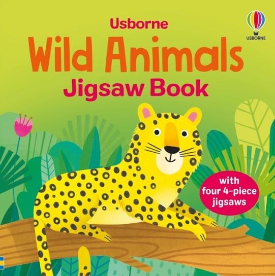 WILD ANIMALS JIGSAW BOOK | 9781835409237 | MATTHEW OLDHAM