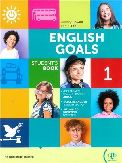 ENGLISH GOALS 1 STUDENT'S BOOK + DIGITAL BOOK + ELI LINK APP PRE-A1 | 9788853641724