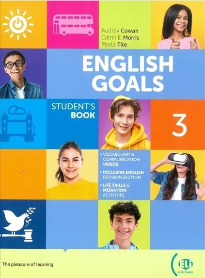 ENGLISH GOALS 3 STUDENT'S BOOK + DIGITAL BOOK + ELI LINK APP A2 | 9788853641748