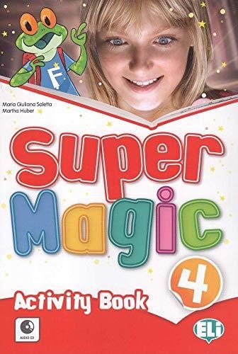 SUPER MAGIC 4 WB + AUDIO CD | 9788853617859