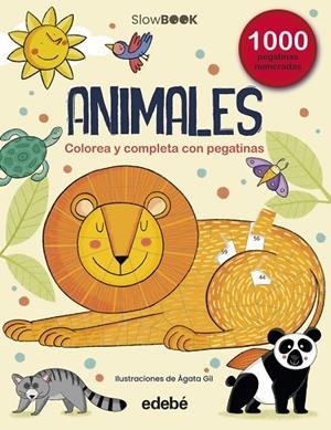 ANIMALES (1000 PEGATINAS NUMERADAS) - SLOWBOOK | 9788468376639