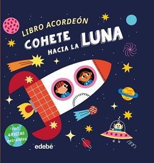 COHETE HACIA LA LUNA (LIBRO ACORDEÓN) | 9788468373713