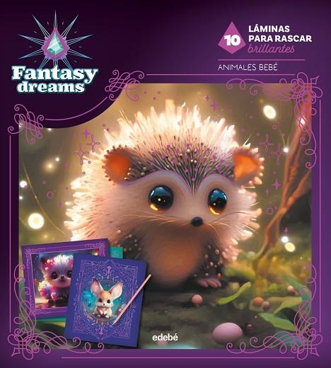 LÁMINAS PARA RASCAR: DRAGONES BEBÉ | 9788468377377