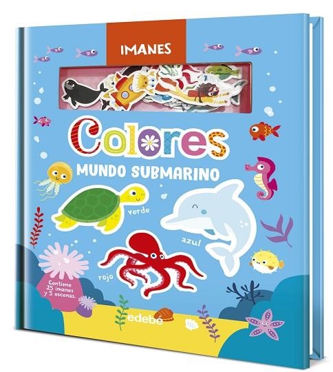 LIBRO DE IMANES: COLORES DEL MUNDO SUBMARINO | 9788468375168