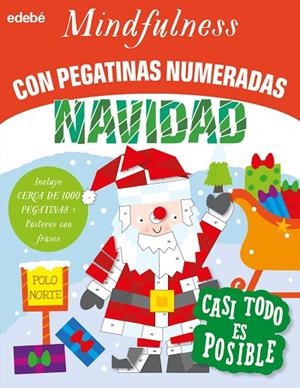 MINDFULNESS CON PEGATINAS NUMERADAS: NAVIDAD | 9788468370811