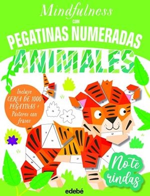 MINDFULNESS CON PEGATINAS NUMERADAS: ANIMALES | 9788468363646
