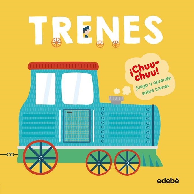TRENES (LIBRO MÁS LOCOMOTORA DE MADERA) | 9788468373614