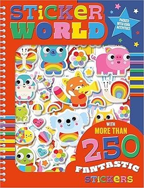 STICKER WORLD ACTIVITY BOOK | 9781836428275 | AMBER; OLIVER