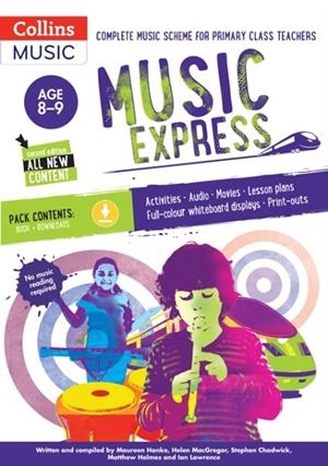 MUSIC EXPRESS: AGE 8-9 2ND | 9780008803384 | HELEN MACGREGOR