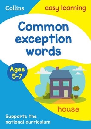 COMMON EXCEPTION WORDS WORKBOOK AGES 5-7 | 9780008775285 | COLLINS EASY LEARNING