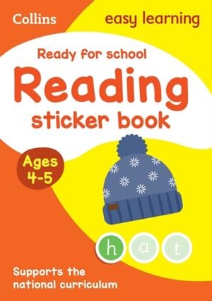 READY FOR SCHOOL: READING STICKER BOOK AGES 4-5 | 9780008775322 | COLLINS EASY LEARNING