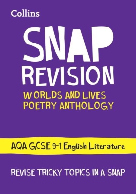WORLDS AND LIVES POETRY CLUSTER AQA GCSE 9-1 ENGLISH LITERATURE REVISION GUIDE | 9780008768935 | COLLINS GCSE