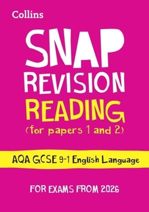 AQA GCSE 9-1 ENGLISH LANGUAGE READING (PAPERS 1 & 2) REVISION GUIDE 2ND | 9780008784553 | COLLINS GCSE