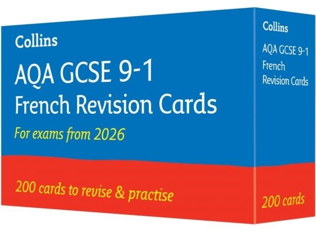 AQA GCSE 9-1 FRENCH VOCABULARY REVISION CARDS 2ND | 9780008783433 | COLLINS GCSE