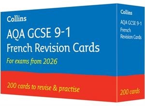 AQA GCSE 9-1 FRENCH VOCABULARY REVISION CARDS 2ND | 9780008783433 | COLLINS GCSE