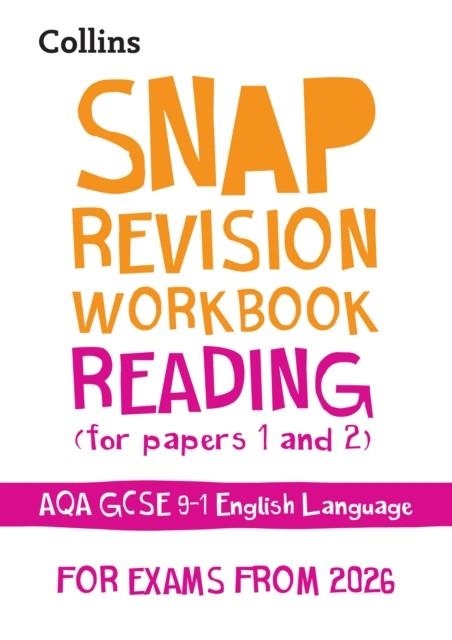 AQA GCSE 9-1 ENGLISH LANGUAGE READING (PAPERS 1 & 2) WORKBOOK 2ND | 9780008784607 | COLLINS GCSE