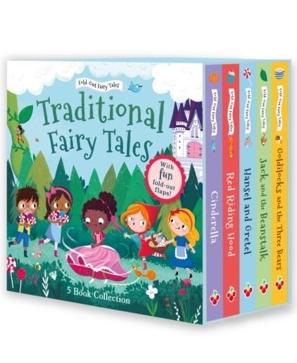 TRADITIONAL FOLD-OUT FAIRY TALES 5-BOOK COLLECTION | 9781802635799 | SARAH WADE