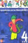 APRENDEMOS CON LAS MATEMATICAS 6 4§ESO MCGMAT34ES | 9788448138448