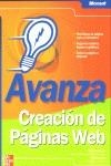AVANZA CREACION DE PAGINAS WEB | 9788448138219