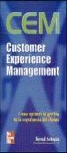 CEM CUSTOMER EXPERIENCE MANAGEMENT | 9789701045992