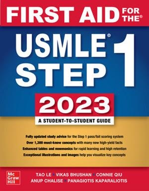 FIRST AID FOR THE USMLE STEP 1 2023 | 9781264946624