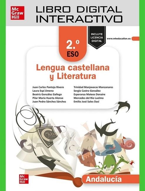 INTERACTIVEBOOK LENGUA CASTELLANA Y LITERATURA 2 ESO. ANDAL | 9788448644741