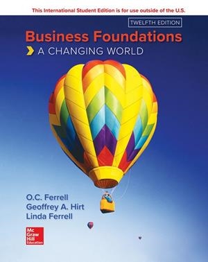 ISE BUSINESS FOUNDATIONS A CHANGING WORLD | 9781260565805