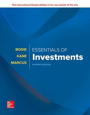 ISE ESSENTIALS OF INVESTMENTS | 9781260288391