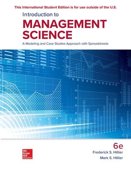 ISE INTRODUCTION TO MANAGEMENT SCIENCE A | 9781260091854