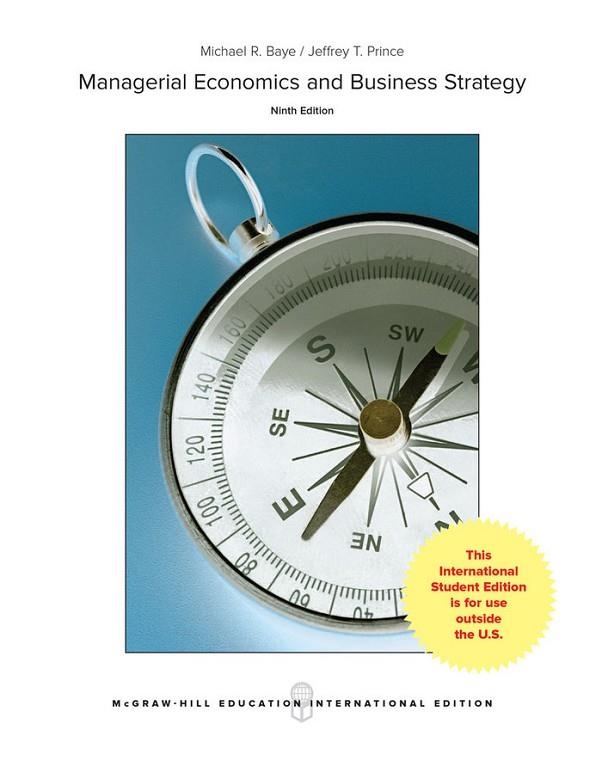 MANAGERIAL ECONOMICS & BUSINESS STRATEGY | 9781259251382