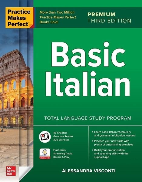 PRACTICE MAKES PERFECT BASIC ITALIAN PREMIUM THIRD EDITION | 9781264807802