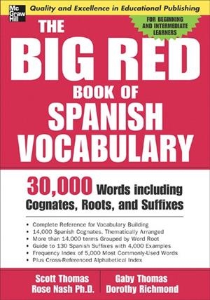 THE BIG RED BOOK OF SPANISH VOCABULARY | 9780071447256