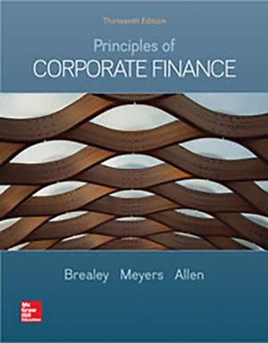 CNCT PRINCIPLES OF CORPORATE FINANCE 6 MONTHS | 9781456254841