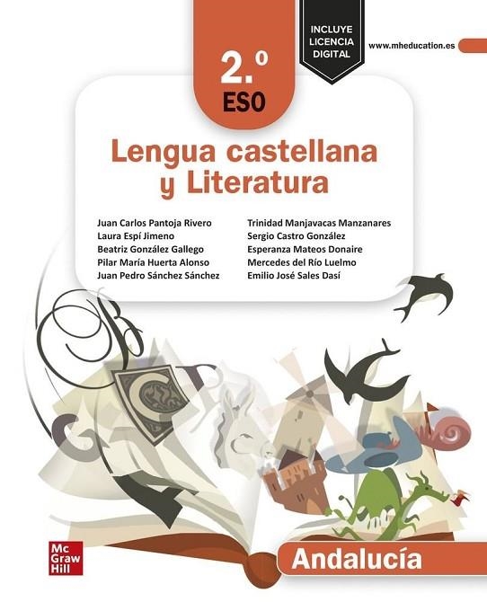 LENGUA LITERATURA 2§ESO ANDALUCIA 24 | 9788448644734