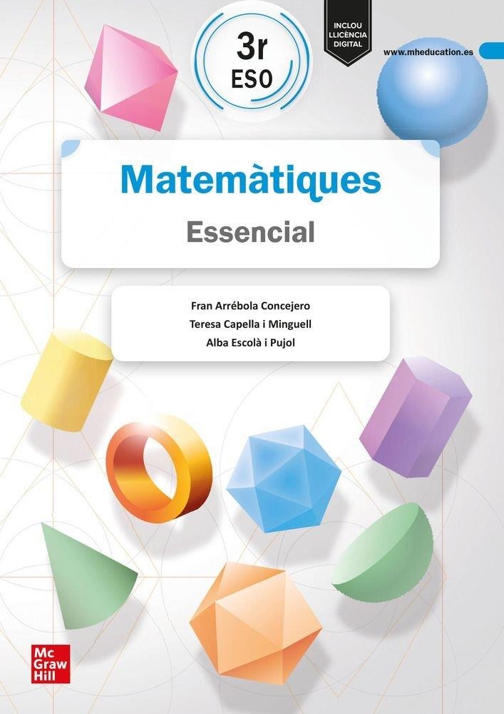 MATEMATIQUES 3§ESO ESSENCIAL CATALAN 25 | 9788448646042