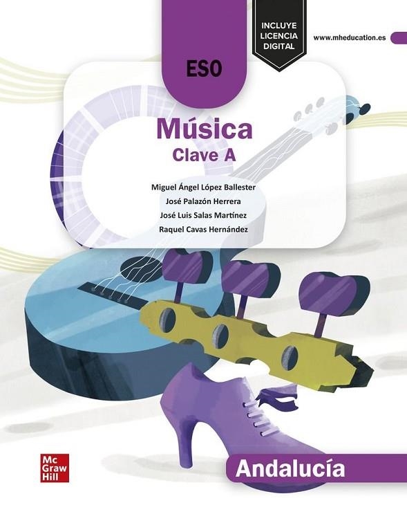 MUSICA CLAVE A 1§ESO ANDALUCIA 24 | 9788448641986