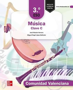 MUSICA CLAVE C 3§ESO VALENCIA 24 | 9788448645113