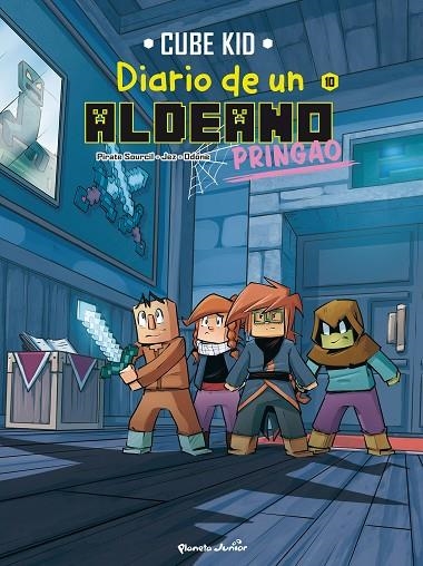 MINECRAFT. DIARIO DE UN ALDEANO PRINGAO. CÓMIC 10 | 9788408299899 | CUBE KID