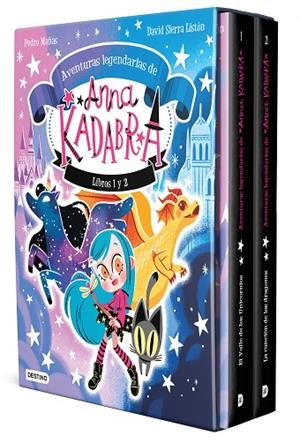 ANNA KADABRA. ESTUCHE AVENTURAS LEGENDARIAS 1 Y 2 | 9788408295518 | PEDRO MAÑAS/SIERRA LISTÓN, DAVID