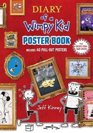 DIARY OF A WIMPY KID POSTER BOOK (INCLUDES 40 PULL | 9780241820858 | JEFF KINNEY