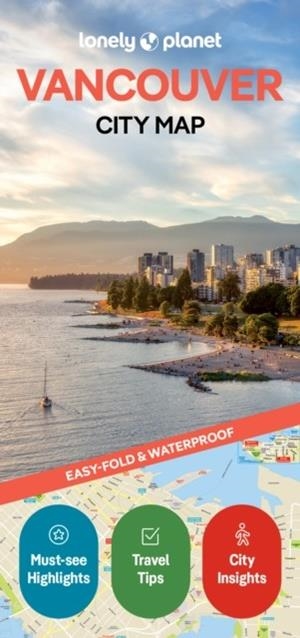 VANCOUVER CITY MAP 2 | 9781787017900 | LONELY PLANET