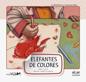 ELEFANTES DE COLOR-MANUSCRITA-MAY | 9788498454055