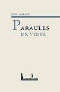 PARAULES DE VIDRE | 9788476604700 | ROSA SERRANO