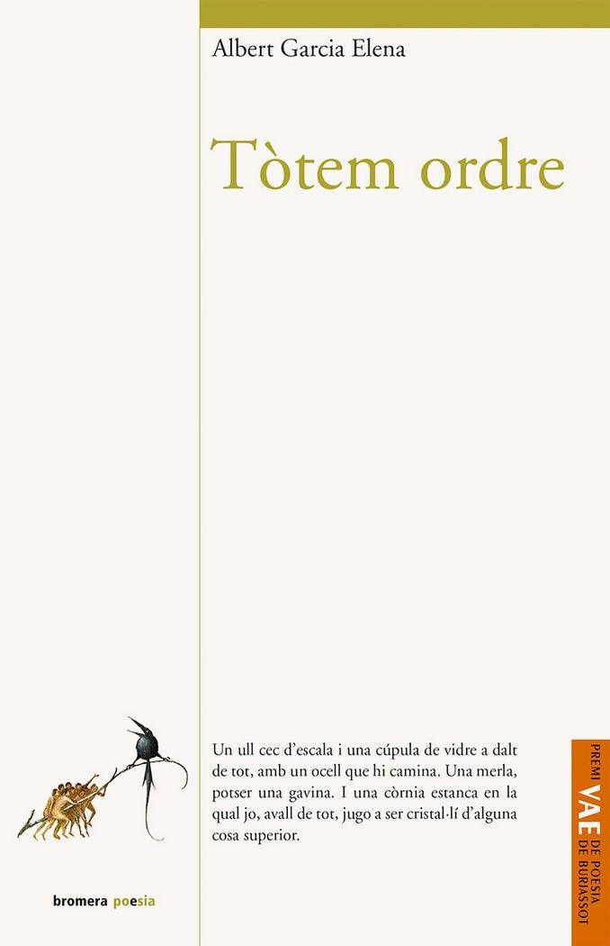 TÒTEM ORDRE | 9788490267417 | ALBERT GARCIA ELENA