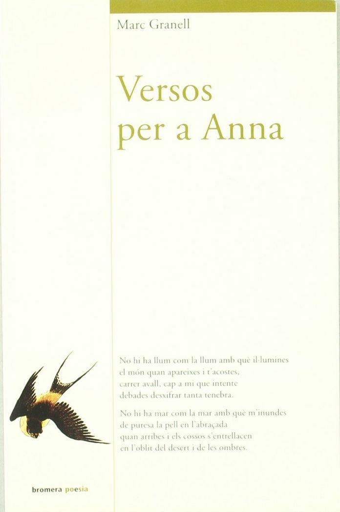 VERSOS PER A ANNA (NOU FORMAT) | 9788476607862 | MARC GRANELL