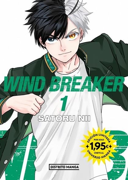 WIND BREAKER 1 (UNIVERSO MANGA) | 9788410305731 | SATORU NII